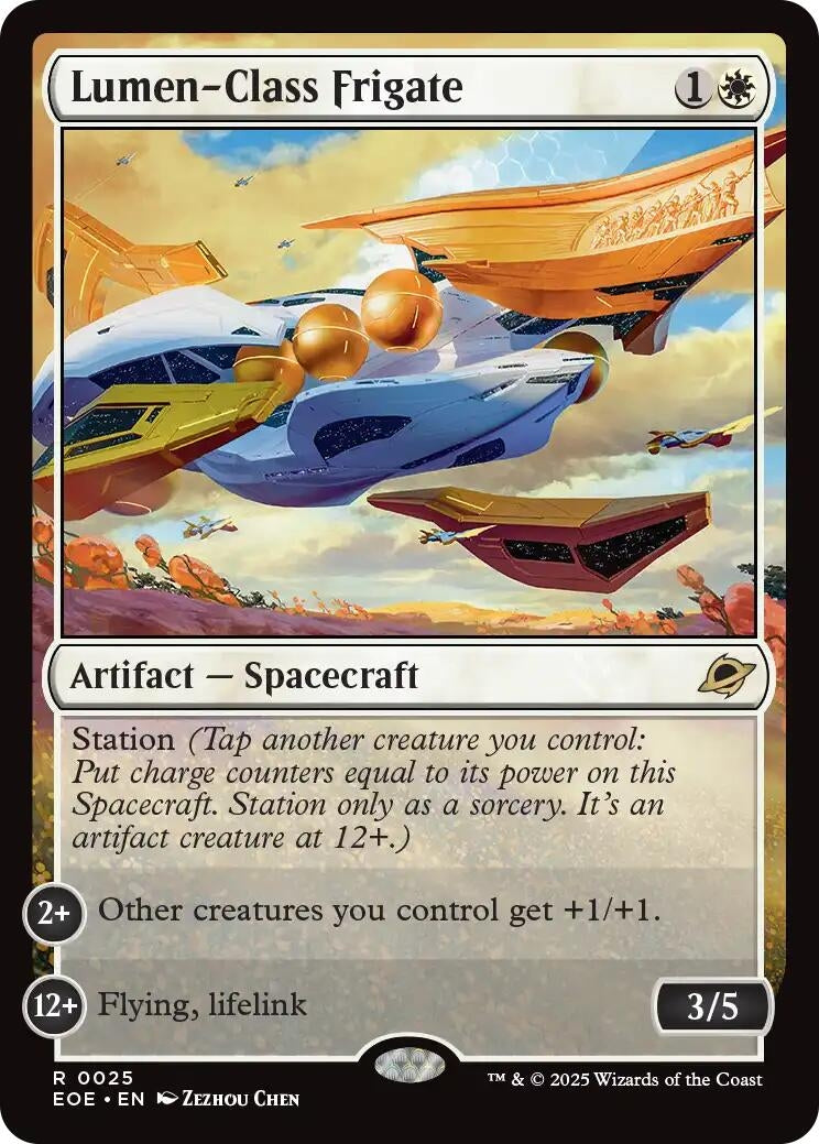 Image for Lumen-Class Frigate (25) (EOE) - Magic: The Gathering