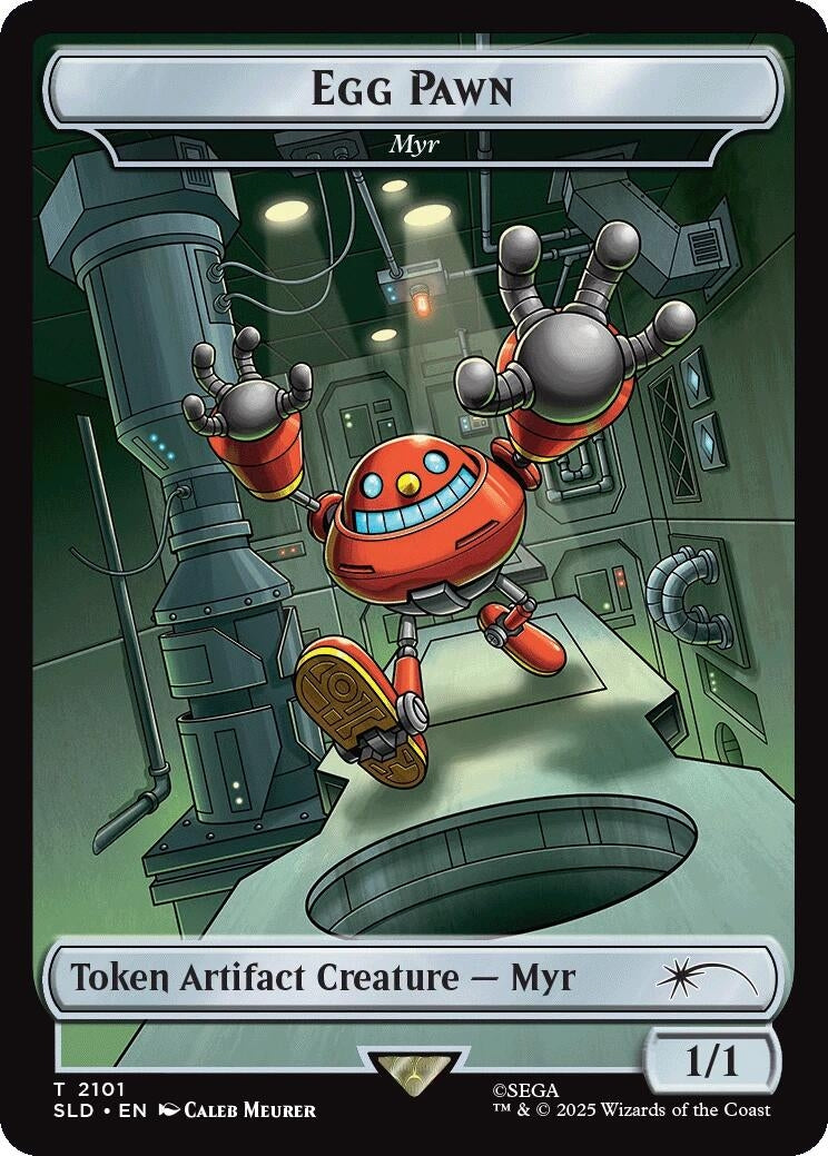 Image for Egg Pawn - Myr Token (2101) (SLD) - Magic: The Gathering