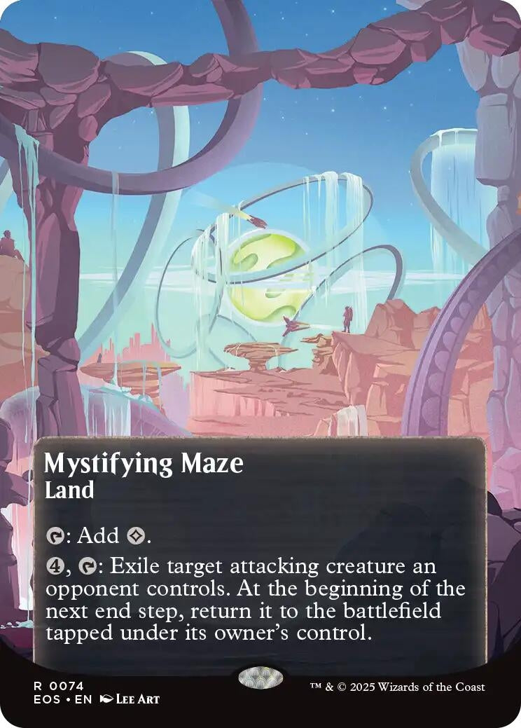 Image for Mystifying Maze (0074) (Borderless) (74) (EOS) - Magic: The Gathering