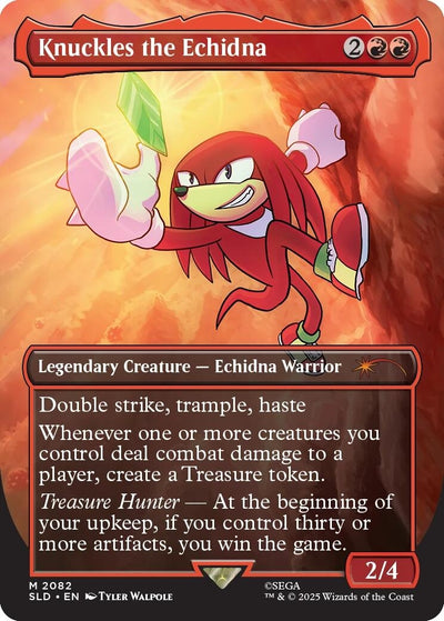 Knuckles the Echidna (2082) (SLD)
