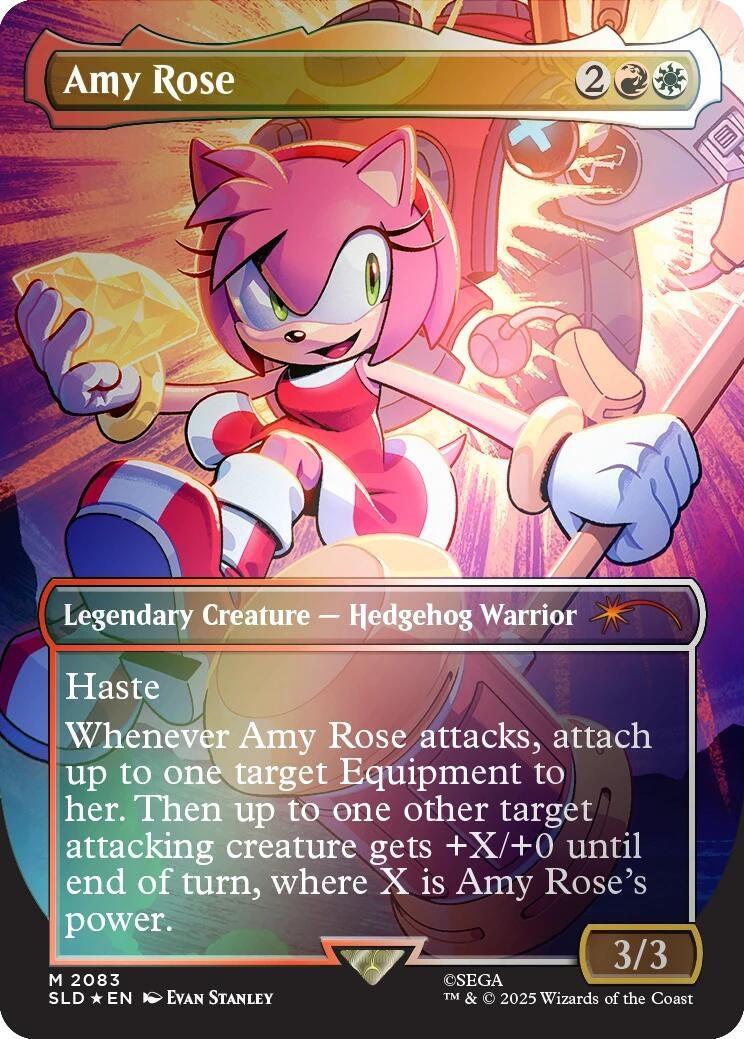 Image for Amy Rose (Rainbow Foil) (2083) (SLD) - Magic: The Gathering
