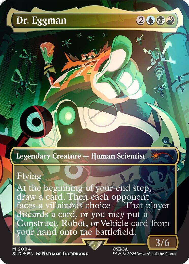 Image for Dr. Eggman (Rainbow Foil) (2084) (SLD) - Magic: The Gathering