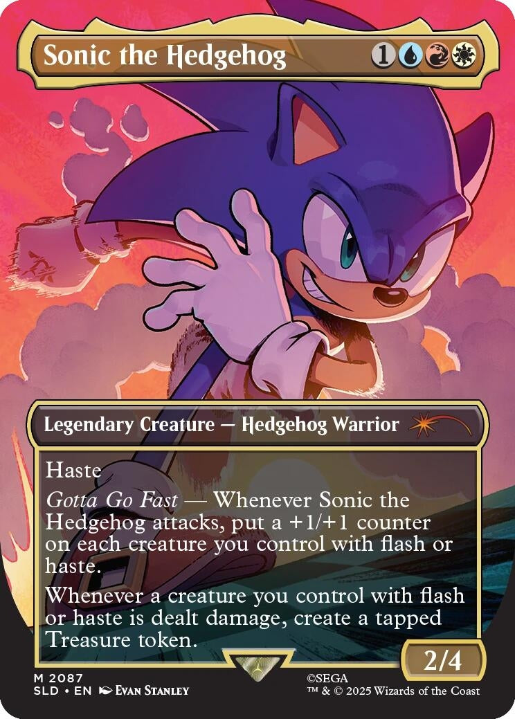 Image for Sonic the Hedgehog (2087) (SLD) - Magic: The Gathering