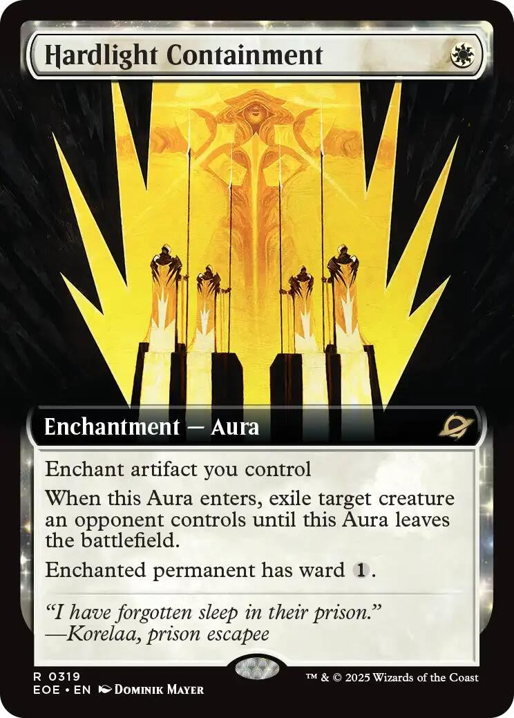 Image for Hardlight Containment (Extended Art) (319) (EOE) - Magic: The Gathering