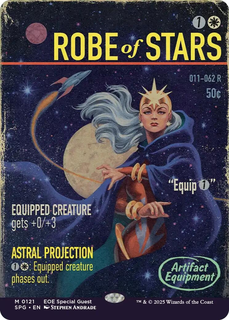 Image for Robe of Stars (Showcase) (121) (SPG) - Magic: The Gathering