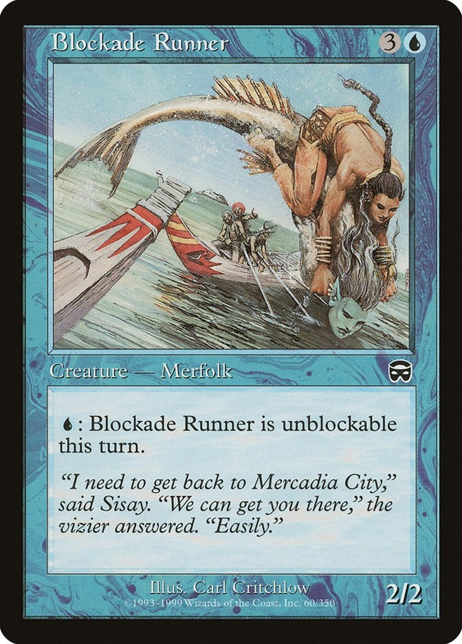 Image for Blockade Runner (60) (MMQ) - Magic: The Gathering
