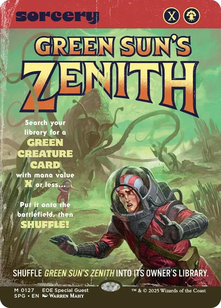 Image for Green Sun's Zenith (Showcase) (127) (SPG) - Magic: The Gathering