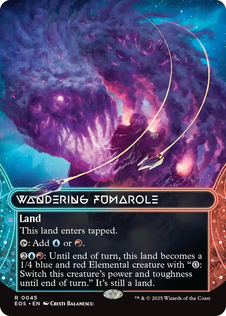 Image for Wandering Fumarole (0045) (Borderless) (45) (EOS) - Magic: The Gathering