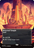 Image for Deserted Temple (0146) (Borderless) (Galaxy Foil) (146) (EOS) - Magic: The Gathering