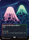 Image for Grove of the Burnwillows (0152) (Borderless) (Galaxy Foil) (152) (EOS) - Magic: The Gathering