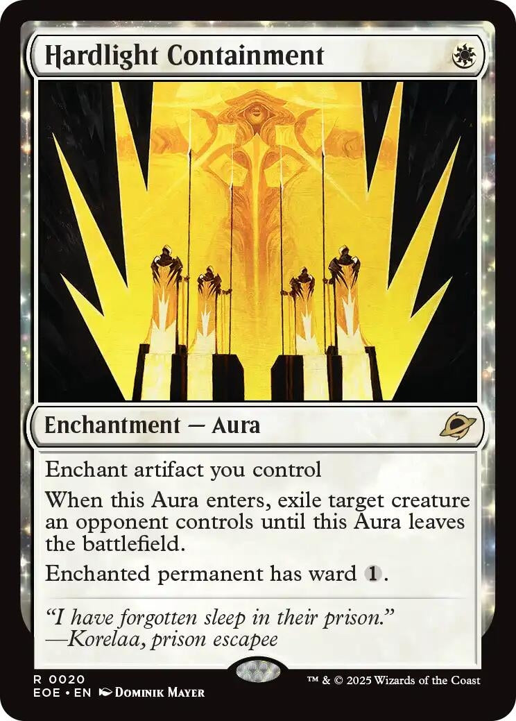 Image for Hardlight Containment (20) (EOE) - Magic: The Gathering