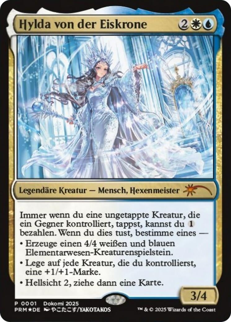 Image for Hylda of the Icy Crown (German) (1) (UMP) - Magic: The Gathering