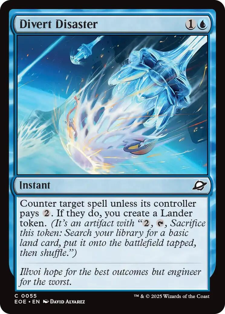 Image for Divert Disaster (55) (EOE) - Magic: The Gathering