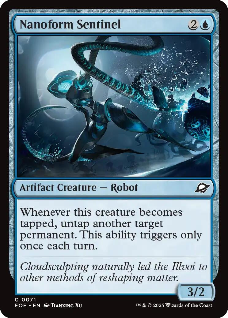 Image for Nanoform Sentinel (71) (EOE) - Magic: The Gathering