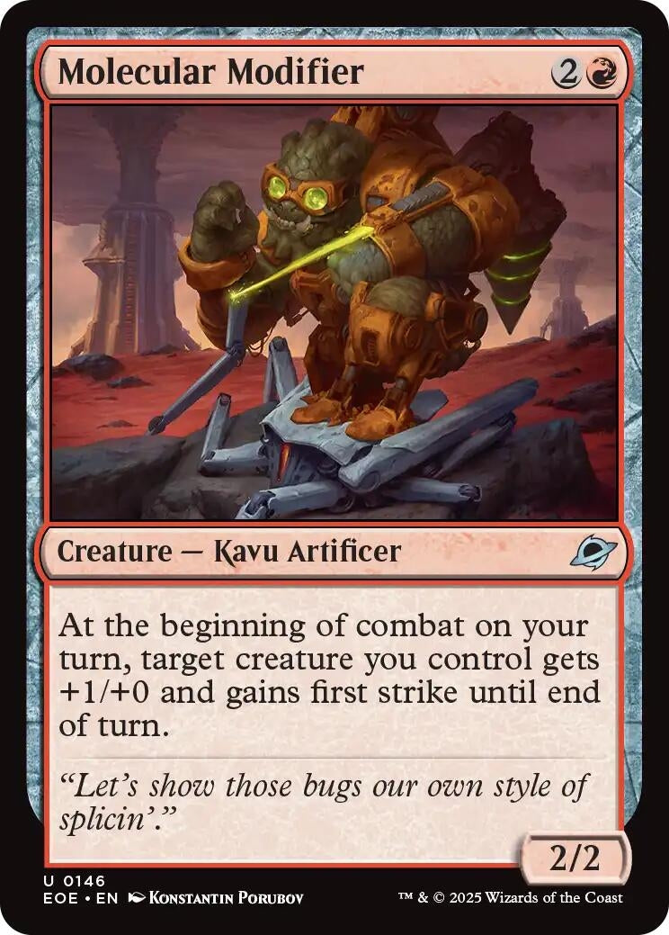 Image for Molecular Modifier (146) (EOE) - Magic: The Gathering