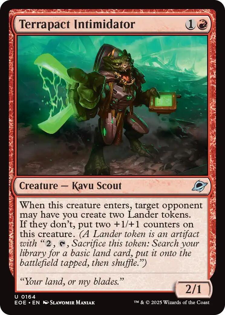 Image for Terrapact Intimidator (164) (EOE) - Magic: The Gathering