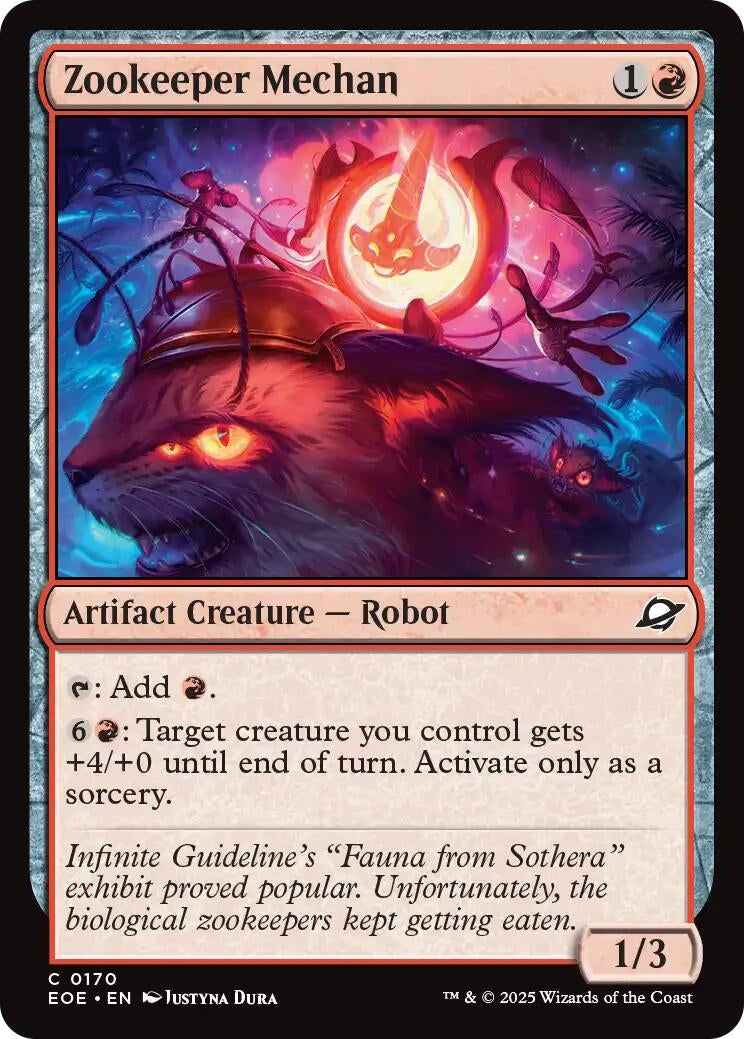 Image for Zookeeper Mechan (170) (EOE) - Magic: The Gathering