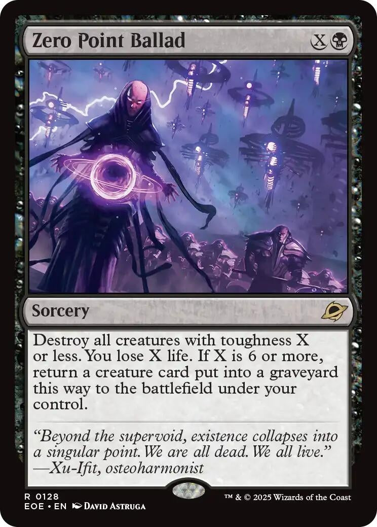 Image for Zero Point Ballad (128) (EOE) - Magic: The Gathering