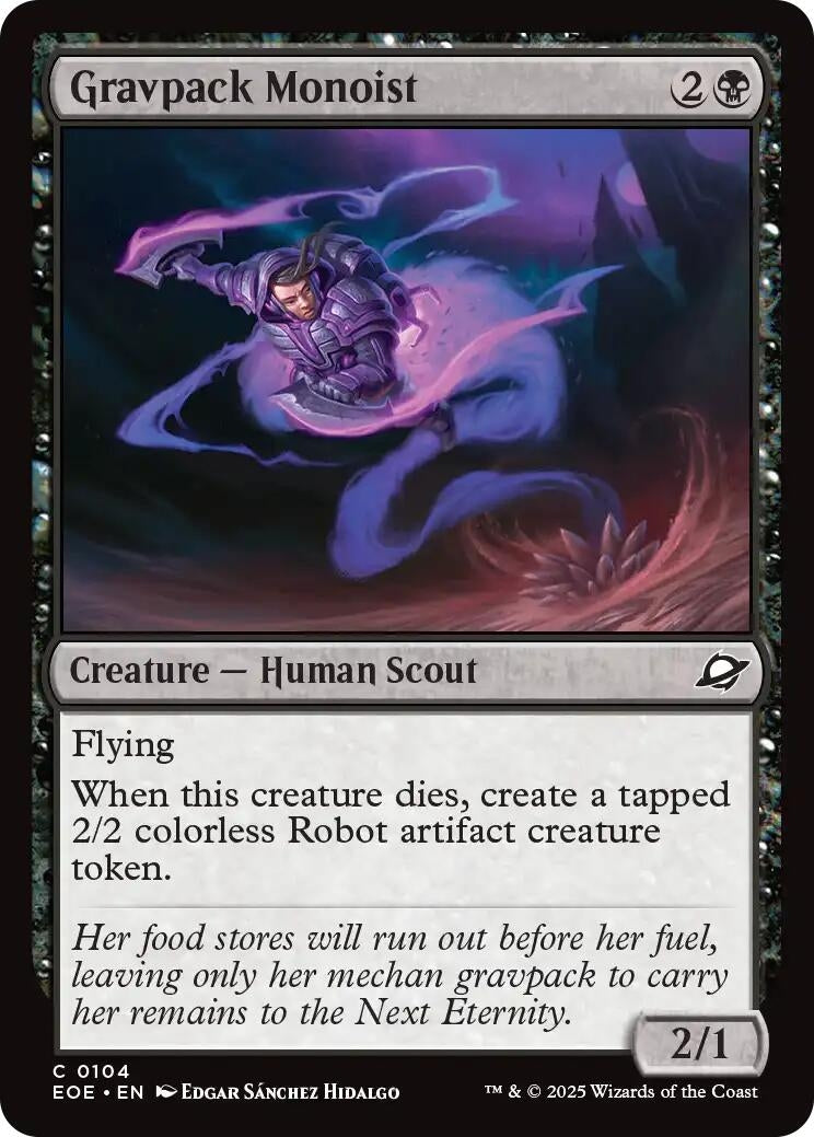 Image for Gravpack Monoist (104) (EOE) - Magic: The Gathering