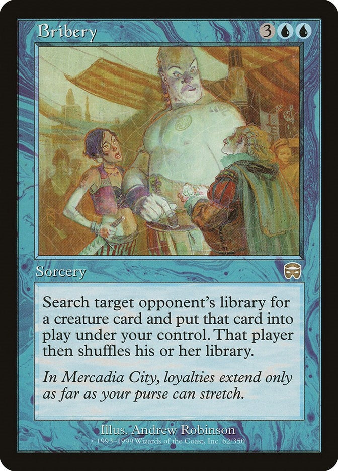 Image for Bribery (62) (MMQ) - Magic: The Gathering