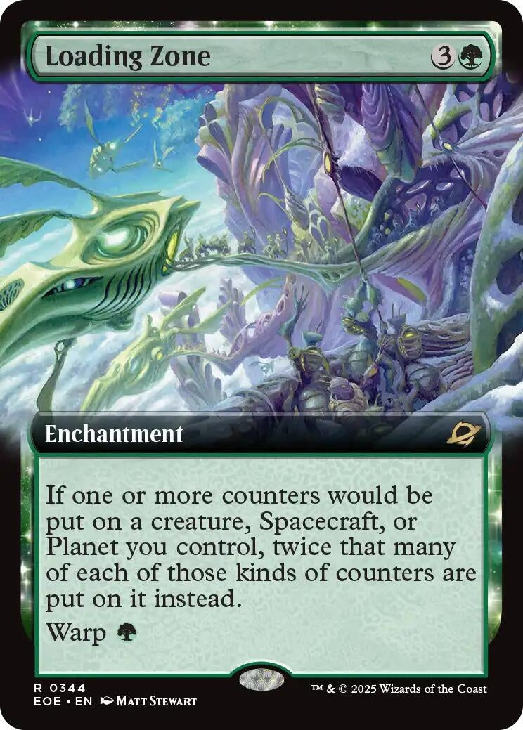 Image for Loading Zone (Extended Art) (344) (EOE) - Magic: The Gathering