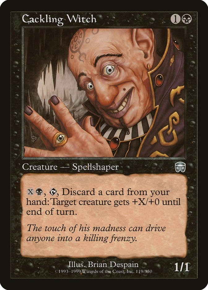 Image for Cackling Witch (119) (MMQ) - Magic: The Gathering