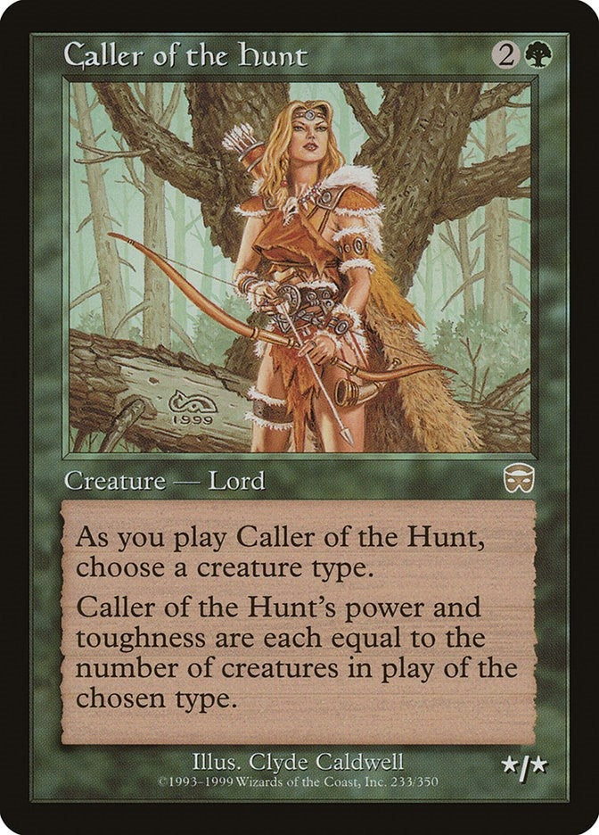 Image for Caller of the Hunt (233) (MMQ) - Magic: The Gathering