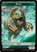 Image for Beast (0006) // Elemental (0008) Double-Sided Token (6 // 8) (EOC) - Magic: The Gathering