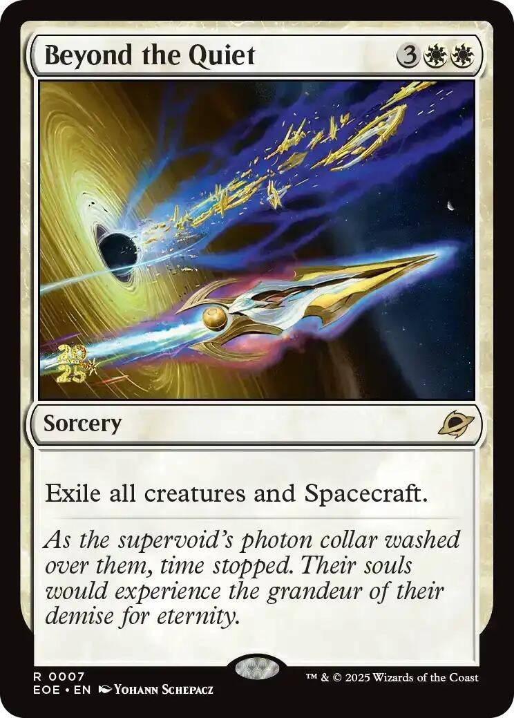 Image for Beyond the Quiet (7) (PRE) - Magic: The Gathering