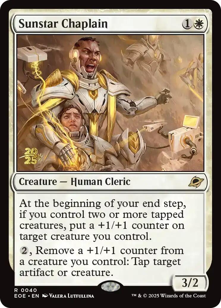 Image for Sunstar Chaplain (40) (PRE) - Magic: The Gathering