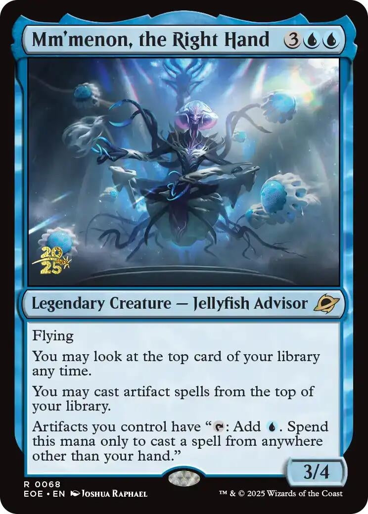 Image for Mm'menon, the Right Hand (68) (PRE) - Magic: The Gathering