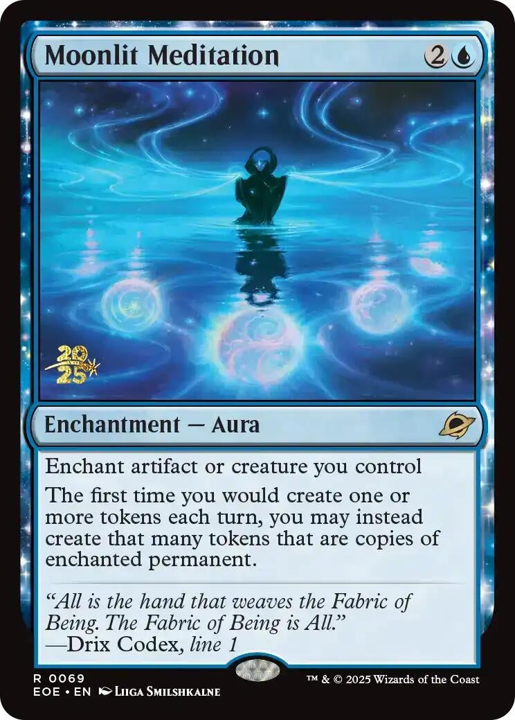Image for Moonlit Meditation (69) (PRE) - Magic: The Gathering
