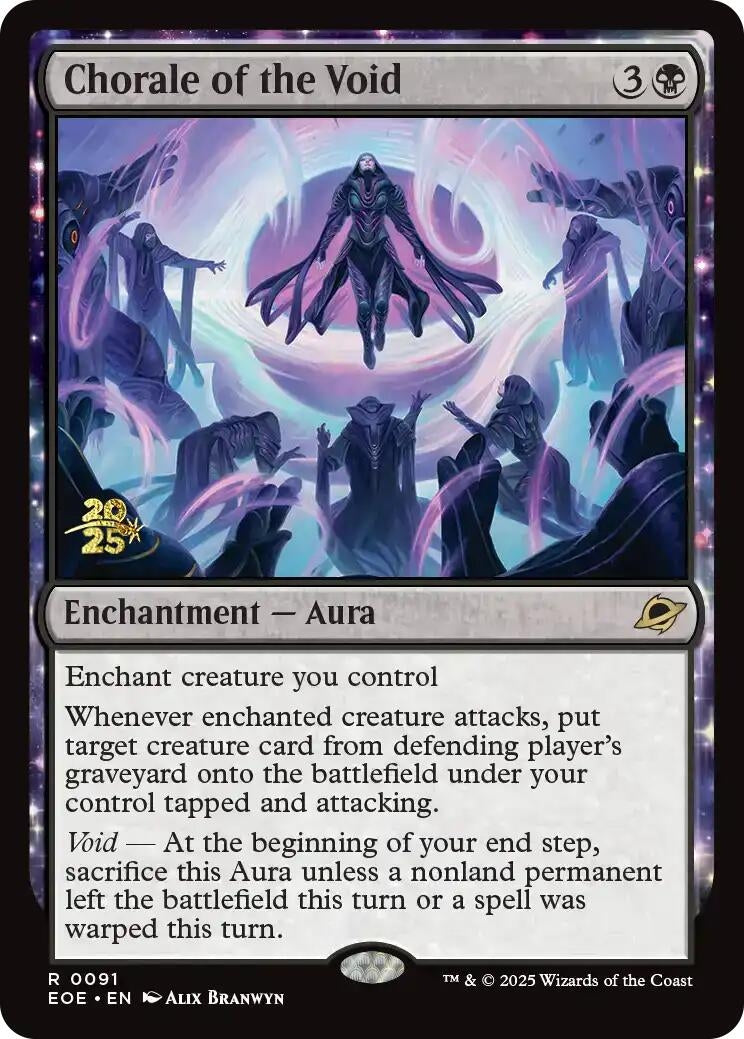 Image for Chorale of the Void (91) (PRE) - Magic: The Gathering