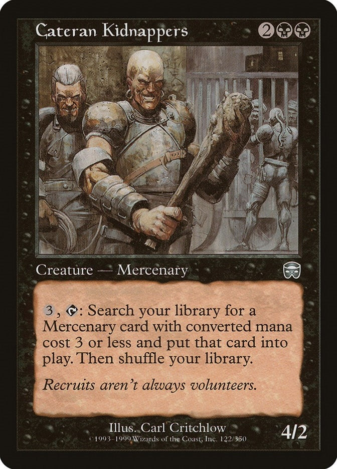 Image for Cateran Kidnappers (122) (MMQ) - Magic: The Gathering