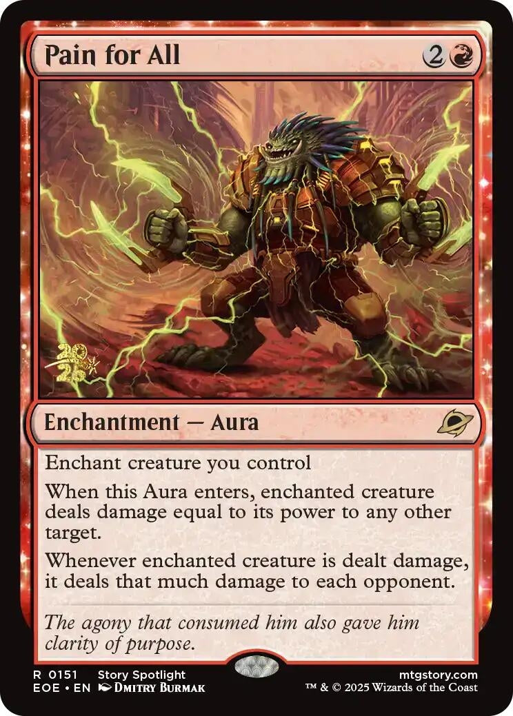 Image for Pain for All (151) (PRE) - Magic: The Gathering