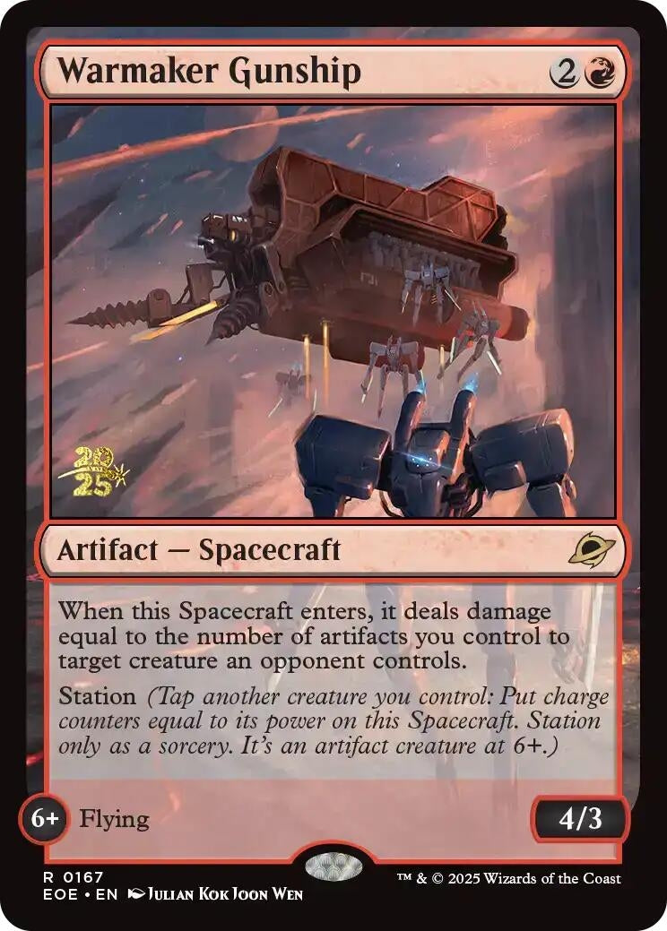 Image for Warmaker Gunship (167) (PRE) - Magic: The Gathering