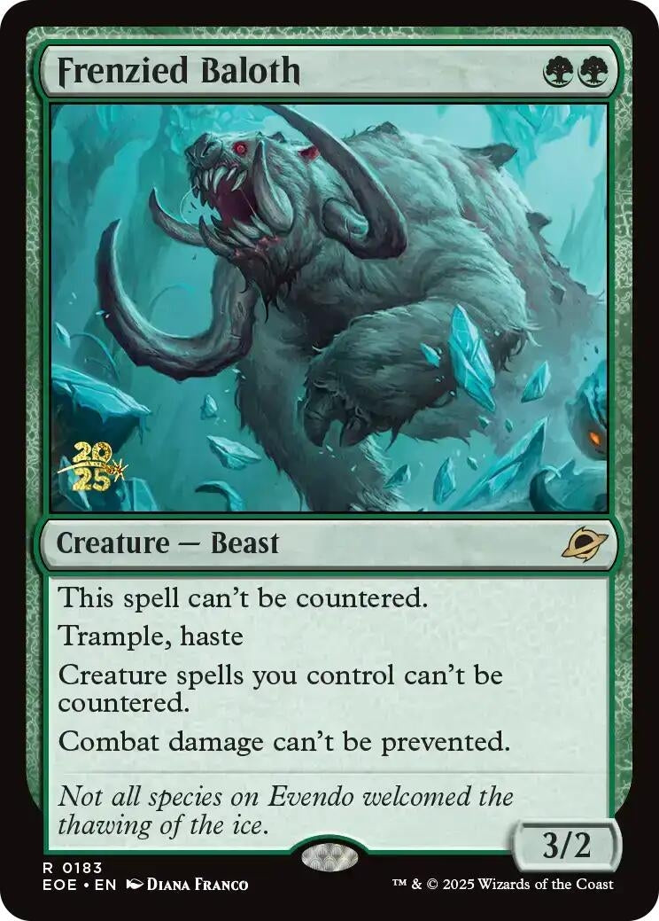 Image for Frenzied Baloth (183) (PRE) - Magic: The Gathering