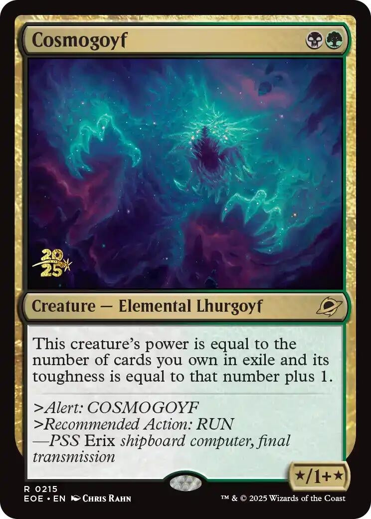 Image for Cosmogoyf (215) (PRE) - Magic: The Gathering