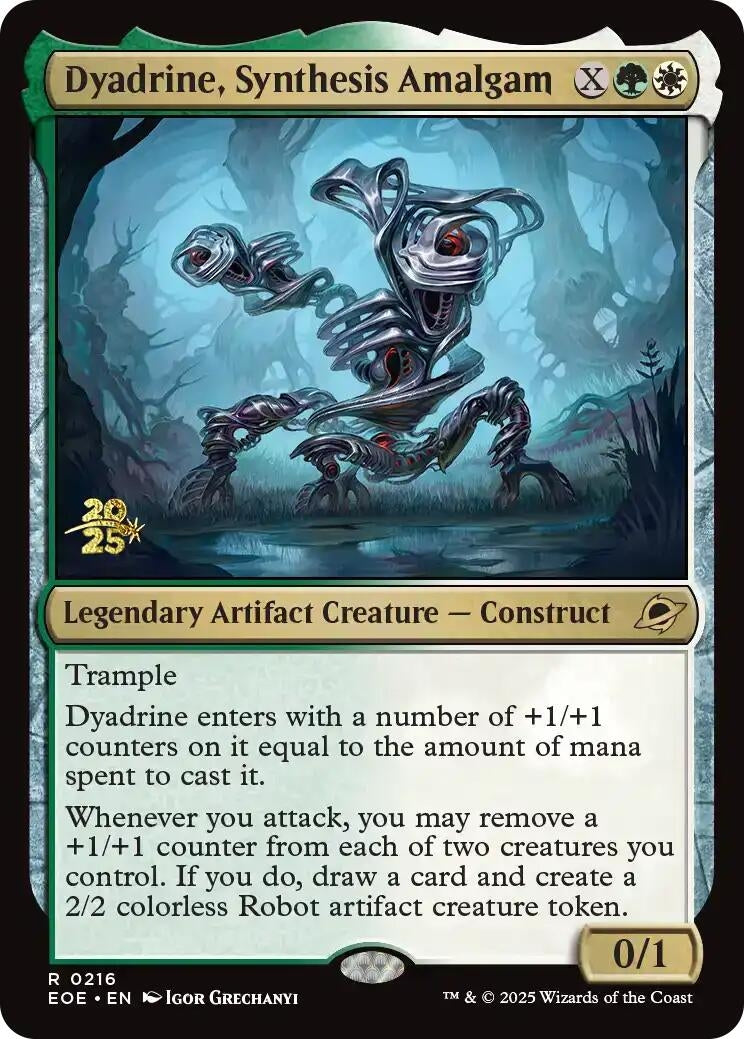 Image for Dyadrine, Synthesis Amalgam (216) (PRE) - Magic: The Gathering
