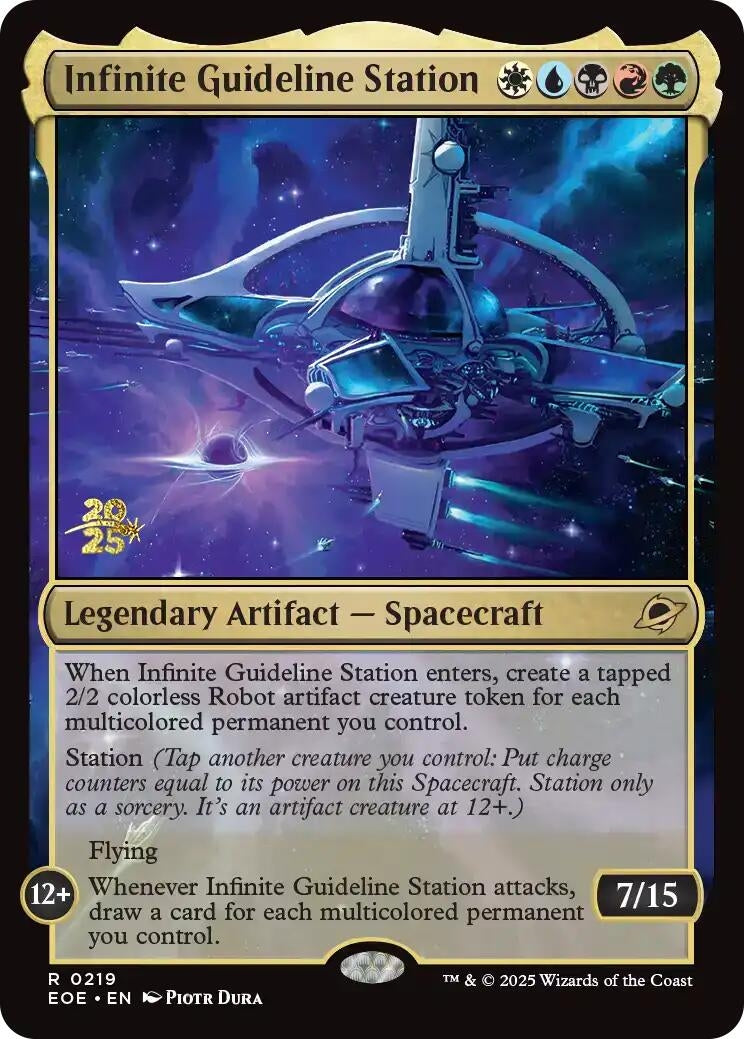 Image for Infinite Guideline Station (219) (PRE) - Magic: The Gathering