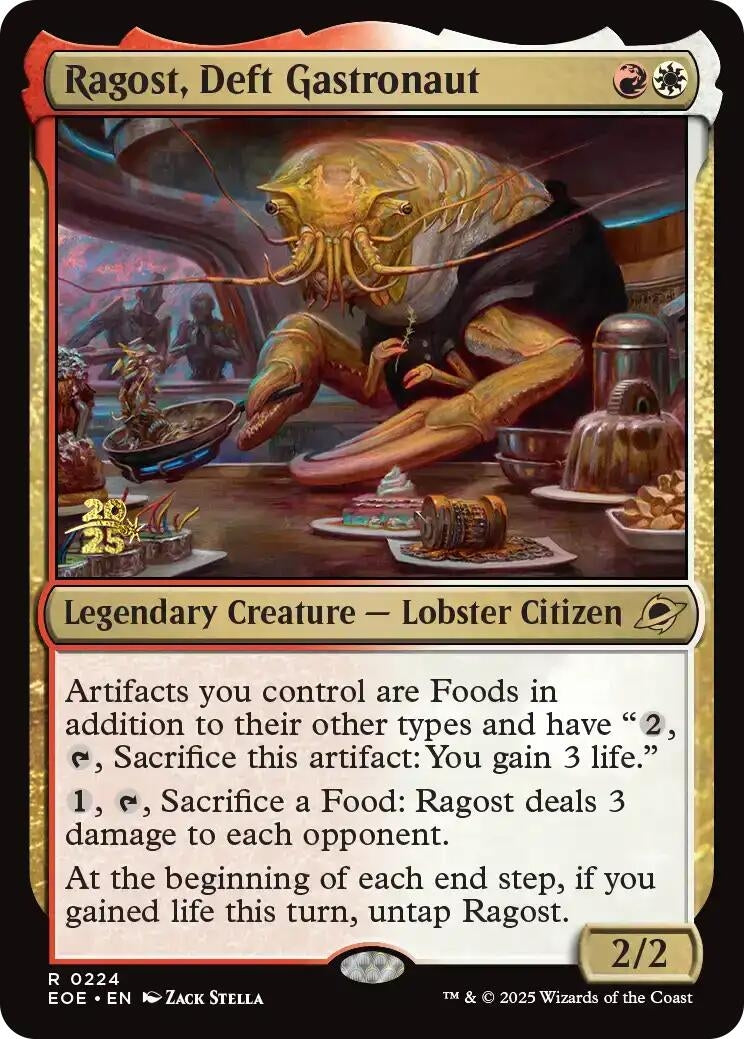 Image for Ragost, Deft Gastronaut (224) (PRE) - Magic: The Gathering