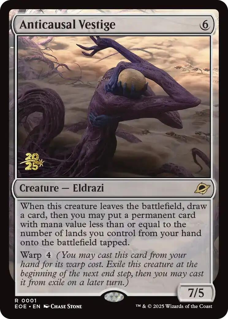 Image for Anticausal Vestige (1) (PRE) - Magic: The Gathering