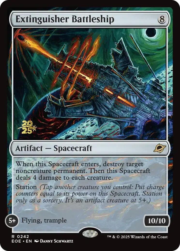 Image for Extinguisher Battleship (242) (PRE) - Magic: The Gathering