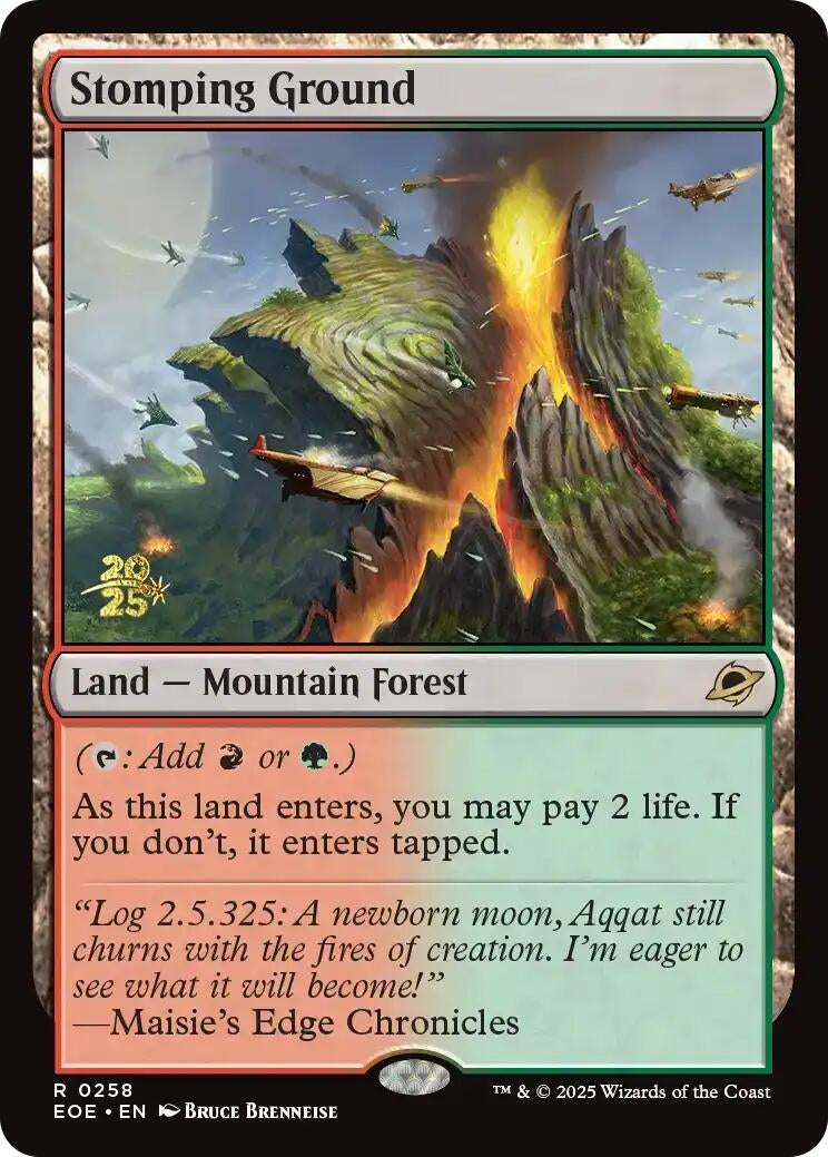 Image for Stomping Ground (258) (PRE) - Magic: The Gathering
