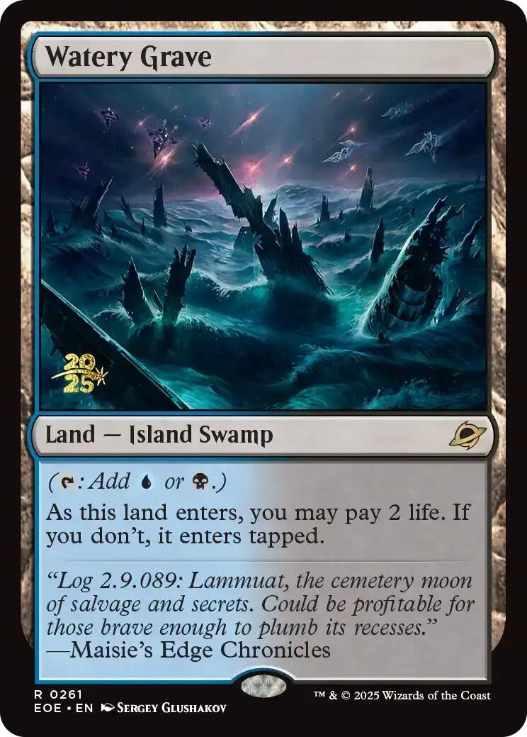 Image for Watery Grave (261) (PRE) - Magic: The Gathering