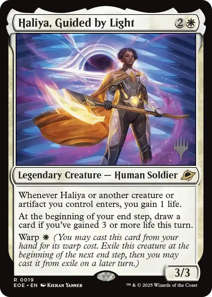 Image for Haliya, Guided by Light (19) (PPEOE) - Magic: The Gathering