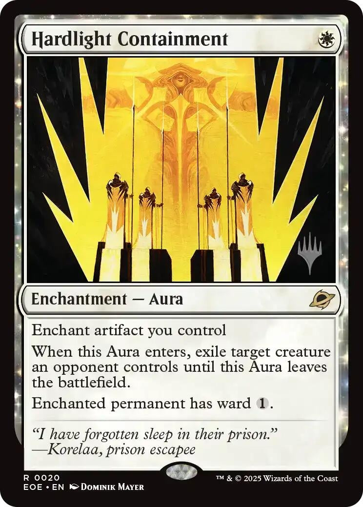Image for Hardlight Containment (20) (PPEOE) - Magic: The Gathering