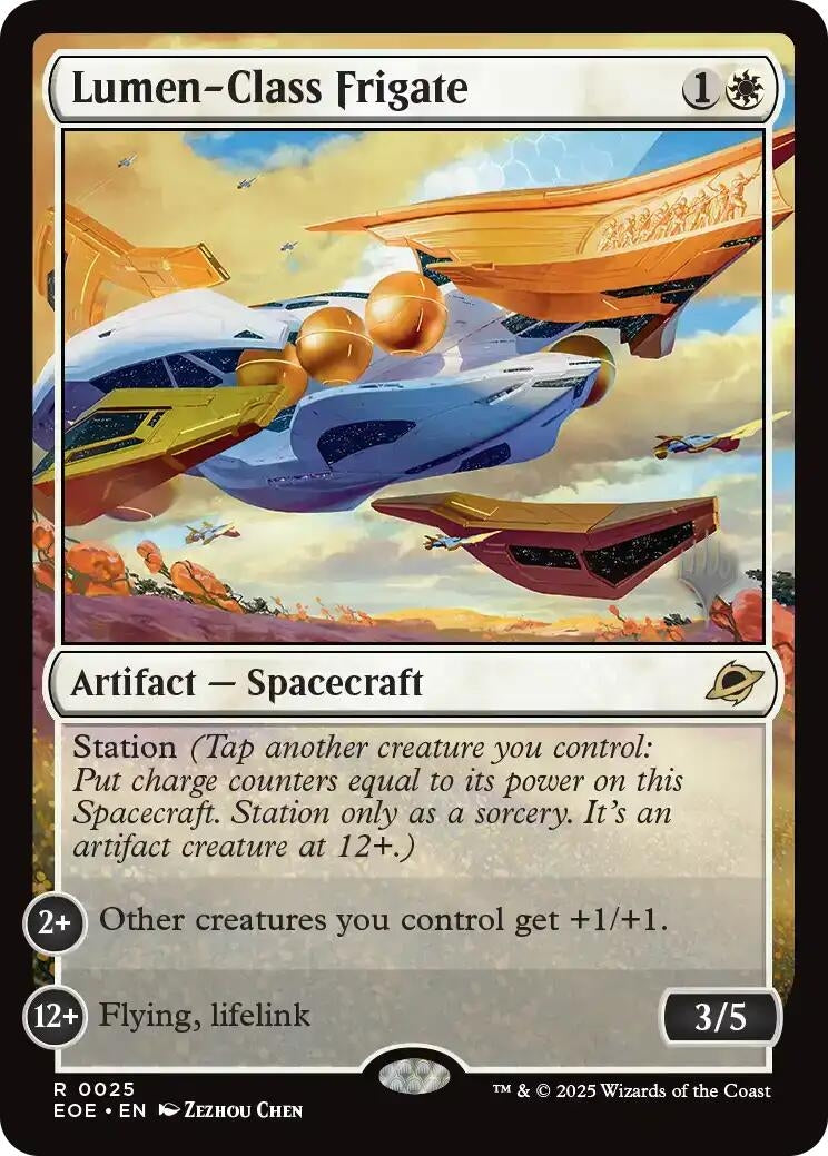 Image for Lumen-Class Frigate (25) (PPEOE) - Magic: The Gathering