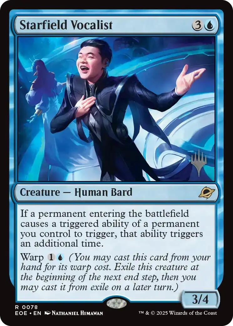 Image for Starfield Vocalist (78) (PPEOE) - Magic: The Gathering