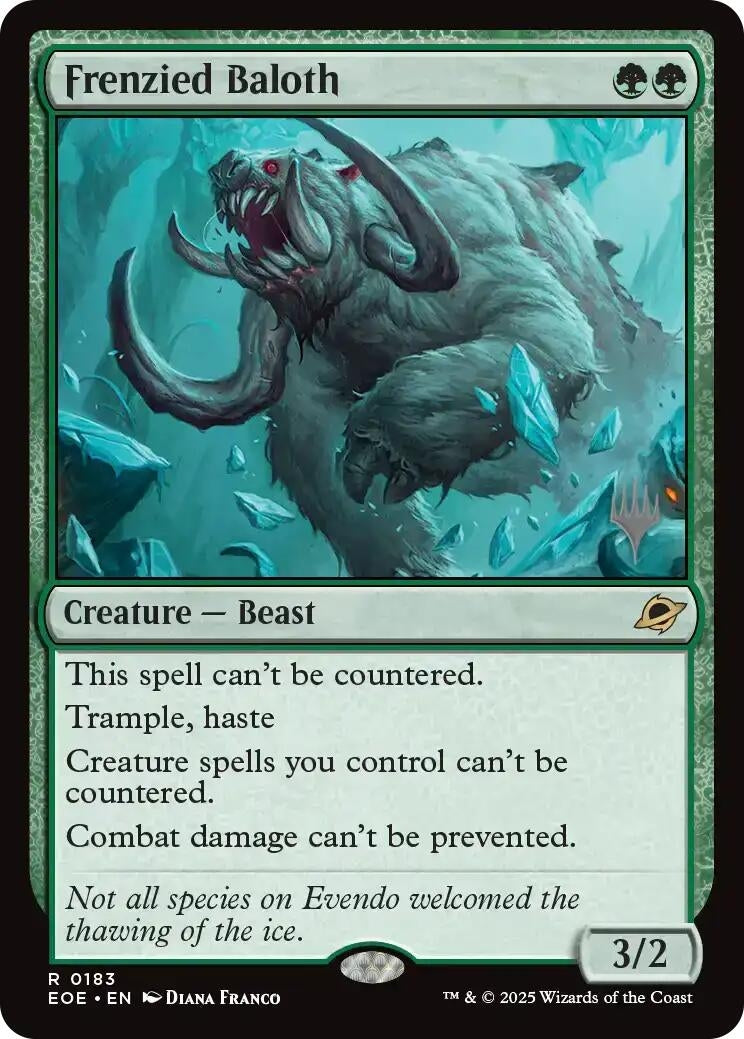 Image for Frenzied Baloth (183) (PPEOE) - Magic: The Gathering